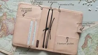 VDS Nomad (Traveler's Notebook) Junior Complete Lay-out