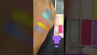 ₹150  SFR COLOURS the city mini eyeshadow palette shade 02 #shorts