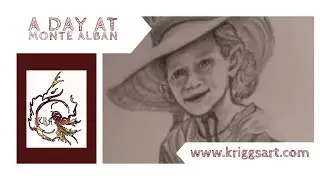 A Day at Monte Alban  (Time lapse drawing)