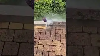 ✨ Total transformation with pressurized 💦 water Watch how dirt disappears in seconds! 🤯
