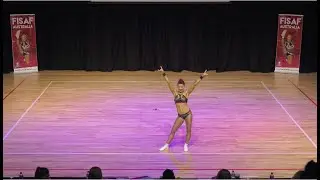 FISAF Sport Aerobics 2017 Australian National Championships. Paris Warncken
