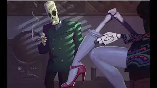 Grim Fandango - All in-game Cutscenes (1080p HD)