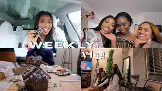 Weekly Vlog | Christmas brunch w/ college friends