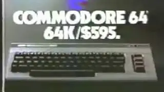 Commodore 64 (1982) Commodore US reclame - Computer Historisch Museum