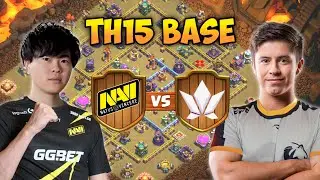 NAVI vs Lotus Gaming Bases | Top 6 TH15 War Bases with Link
