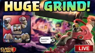 HIGH LEVEL Ranked Mode Attacks in Legend Mode! Medal Event Grind! (Clash Of Clans LIVE) - Vertical