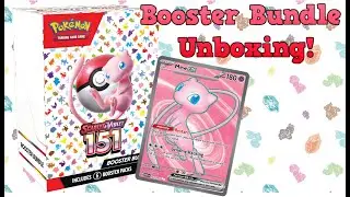 Pokémon TCG Scarlet & Violet 151 Booster Bundle Unboxing!!