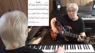 Do I Worry - Jazz guitar & piano cover ( Bobby Worth )