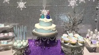 How to Decorate a Frozen Themed Birthday Party