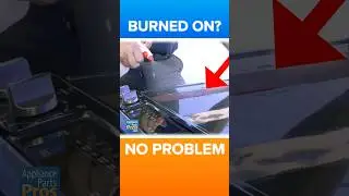 How to Remove Burnt Sauce from Glass Cooktops - Easy Vinegar & Razor Trick!