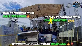 PERSIAPAN DJ TANTI BP AUDIO ‼️ SUDAH HAMPIR SELESAI 🔥 SPEK KEDER TULUP HAMPIR READY