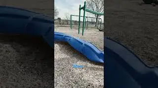 Broken playground in Middleboro