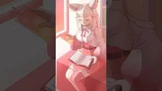【2/100日】フカン構図にチャレンジ！？100日間、自分を描き続けたら、神絵師になれる説！？　#vtuber #shorts  #イラスト #創作 #100日チャレンジ