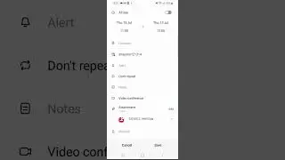 How to use GoogleDrive to attach files with Invitees using Samsung Calendar
