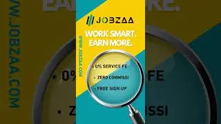 #Jobza #FreelancePlatform #NoCommission #WorkOnline #RemoteJobs #Freelancer#HireTalent #jobs