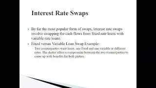 Swaps