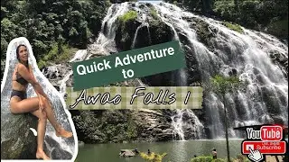 #discoverMindanao Adventure to Awao Falls 1