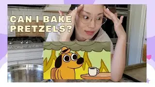 Someone Who Burnt Cookies Before Tries Baking Pretzels for the First Time | Creative Sondo 손도하다