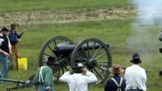 10-Pounder Parrott, full military load, Grayling Artllery Match 2010