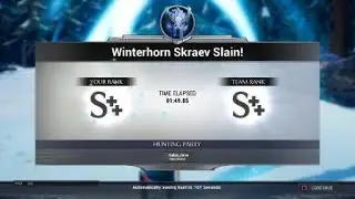 Flawless Winterhorn Skraev with Inferno Flames Strikers