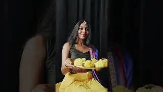 Woman Holding a Tray with Yellow Flowers | What feel you show #wfys #shorts