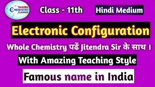 Orbital wise electronic configuration