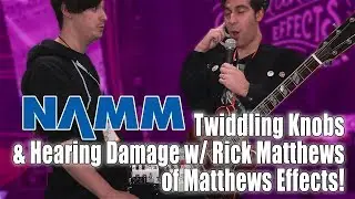 Winter NAMM 2018: Matthews Effects The Chemist & The Conductor V2 w/ Rick Matthews