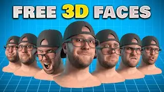 Пакет 3D-выражений лица + настройка