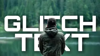GLITCH TEXT EFFECT//KINEMASTER//YC