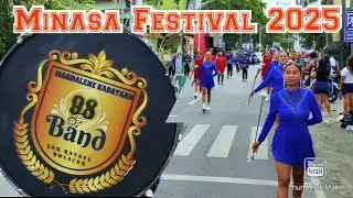 Magdalene Kabataan 98 | Minasa Festival 2025 | Marching Band Parade
