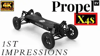 #77  1st Impressions of the 2021 Propel X4S Electric Mountain Board