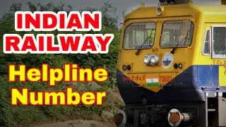 INDIAN RAILWAY HELPLINE NUMBER 2020 || INDIAN RAILWAY ENQUIRY NUMBER ||