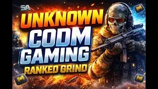 LEGENDARY RANKED GRIND 🔥 CODM LIVE | UNKNOWN CODM GAMING