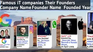 Famous IT companies Their FoundersCompany Name/ Info With GN