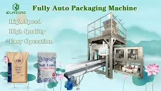 Fully Automatic Salt Packing Machine 25kg 50kg