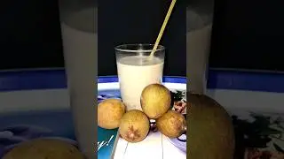 Sapota milk shake #sapota #shorts #new #trending #recipeshorts #cooking
