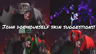 Предложения аватара для Roblox Forsaken с скином John Doe Yourself