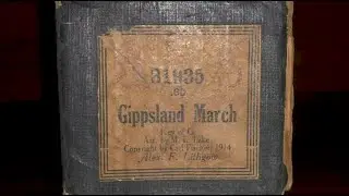 Gippsland March - Alex F. Lithgow 1914 | Player piano roll