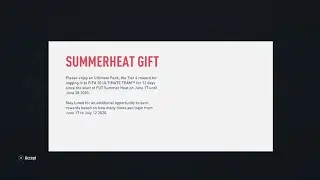 FIFA 20 Summer Heat Engagement Ultimate Pack