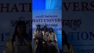 Convocation 👩&zwj;🎓 Gauhati University Assam #convocationceremony #convocation2024 #convocation #pinjuh