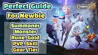 [Summoners War Chronicles] Perfect Beginner Guide for Newbie! (Important Tips)