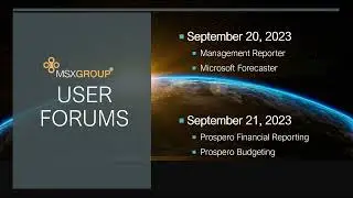 MSX Group Fall 2023 User Forums