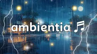 Serene Thunder Storm ⛈️ | Drift in to the Storm Relax Chill Sleep