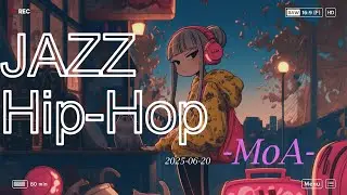chill and soulful jazz hip-hop instrumental.