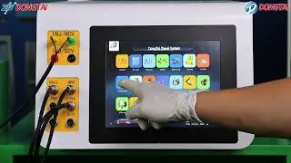 DONGTAI Testing HP5 Pump by CRS590 Tester on 12PSB Diesel Injection Pump Test Bench