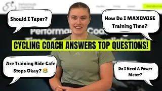 Тренер по велоспорту отвечает на самые популярные вопросы о тренировках! | Лабораторное обучение