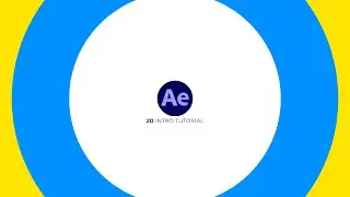 Circles Simple Shape Intro in After Effects | Easy Shape Layer Animation Tutorial