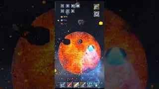 Earth Burn Video 📷💯📸👍 #solarsmash #space #planetdestruction #games #mobilegaming #smartphone