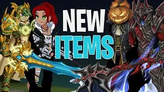 AQW 20th Anniversary Items + Shadowflame Light of Destiny | Headless Horseman Set + DoT Warrior!
