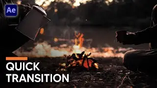 Quick and Easy Transition After Effects Tutorial No Plugins